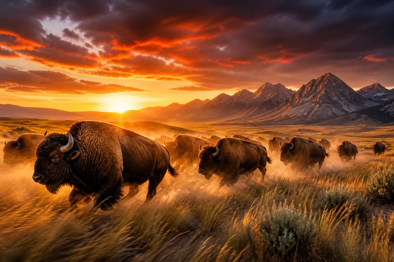 Forhåndsvisning av spillet 5 Wild Buffalo
